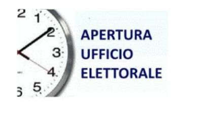 apertura ufficio elettorale