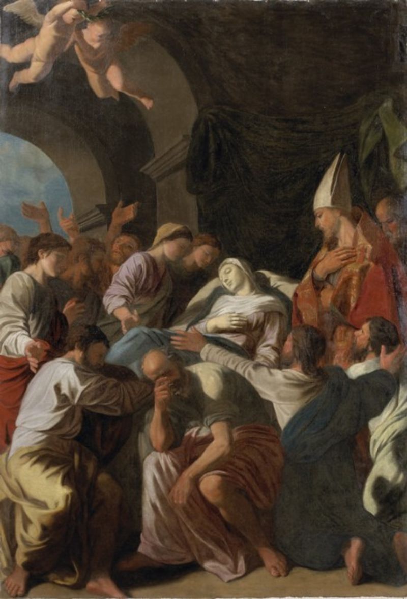 La_Mort_de_la_Vierge_-_Nicolas_Poussin_-_1623